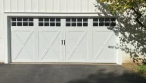Two Car One Door Garage Door