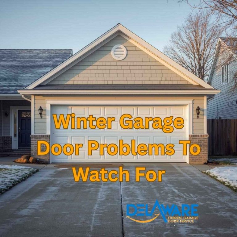 Winter Garage Door Problems Wilmington De 1